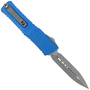 Microtech Combat Troodon® D/E Gen III Blue Apocalyptic® Standard 1142-10APBL