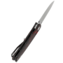 Tenable Knives Raven Stonewashed 14C28N, Piros és Fekete G-mascus T2109V3