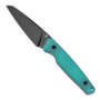 Tenable Knives Parr Blackwash 14C28N Tiffany Blue G10