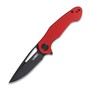 KUBEY Dugu Liner Lock Folding Knife Red G10 Handle KU210F