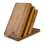 Dellinger Set of 3 knives Dellinger Brilliance + magnetic stand