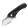 BESTECH IMP CPM-S35VN, Stone Wash+Satin, Titanium+CarbonFiber inlayed, Black BT1710A