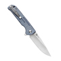 Kizer Justice Liner Lock Knife Blue Denim Micarta - V4543N3
