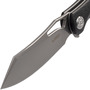 Cubey Drake Lliner Lock Folding Knife Black G10 Handle KB239A