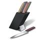 VICTORINOX Swiss Modern Cutlery Block Black, filled with 6 knives 6.7186.66