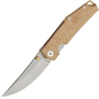 Giant Mouse Ace Clyde, (New) Natural Canvas / Brass Backspacer &amp; Thumba Stud / Tumbled Blade