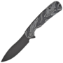 Petrified Fish PFE14 Rogue Black Stonewashed 154CM White Gmascus G10 PFE14WDMW