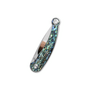 QPS Dolphin 14C28N, spegelpolerad, Handtag: Abalone QS161-D