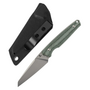 Tenable Parr Stonewashed 14C28N Green Micarta G011B5