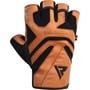 RDX GYM GLOVE LEATHER S12 TAN L