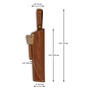 BPS Knives Brown Sheath SH07 with Fire Steel BPS-Brown-Sheath-SH07