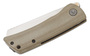 Petrified Fish PFE05 Flavorist Satin K110 khaki Micarta PFE05KMP