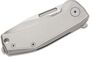 Lionsteel NANO, Folding knife MagnaCut blade, GREY Titanium handle NA01 GY
