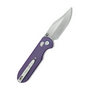 GEO Knife Ethereal Cutter SW M390 Blade Purple G10