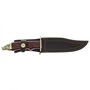 MUELA 160 mm blade,rosewood pakkawood,brass guard and wolf head cap WOLF-16R