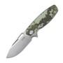 KUBEY Tityus Liner Lock Flipper Folding Knife Camo G10 Handle KU322K