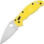 Spyderco Manix 2 Salt Yellow Lightweight CPM MagnaCut Reveal 14 C101PYL2