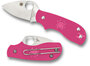 Spyderco C154PPN Squeak Pink Heals Lightweight Pink Slip Joint