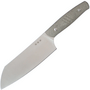 Giant Mouse Santoku Green Canvas  / Satin Nitro B Blade GM-KITCHEN-SANTOKU