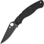 Spyderco Military 2 Black G-10 Black Blade Reveal 13 C36GPBK2