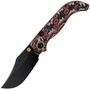 Vosteed Naga S35VN Black Stonewash Ivory Drift Micarta A3905