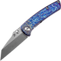 Kansept Little Main Street Stonewashed CPM-S35VN Lightning Strike Anodized Titanium K2015A5