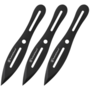 Smith &amp; Wesson Bullseye 8" Throwing Knives, 3 Pack SWTK8BCP