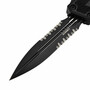 Microtech SCARAB II GEN III D/E BLACK PART SERRATE TÁTICO 1280-2T