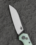 Bestech Snakebird 14C28N, G10, Blokada przyciskiem - Jade BG58D