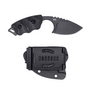 Hardcore Hardware HHA Compact Fixed Blade - Drop Point LFK-03 - K340-Black (BLK)