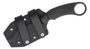 Lionsteel Fixed Blade M390 BLACK washed, Solid G10 handle, KYDEX sheath, Skinner H1B GBK