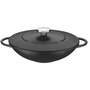 Tramontina Trento Iron Cast Wok &amp; Cover 32cm/5l 20806/032