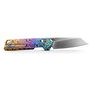 Vosteed Parallel S35VN Satin ,Halloween Spooky Purr Titanium