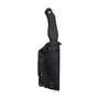 KUBEY Golf Fixed AUS-10 Blade Knife Black G-10 Handle with Kydex Sheath KU230C