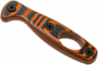 ESEE,Xancudo orange/black G-10 3D handle w/ hole  XAN1-HANDLE