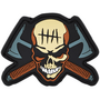 Hardcore Hardware HHA PVC Patch - 2012 HHA Skull Patch 2012 Skull Patch
