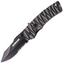 Schrade Dual Action 40% Ser Assist/Manual Folder, Oțel AUS-8. Liner Lock, Actuator deget, Thumb Stud