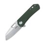 KUBEY Duroc Liner Lock Flipper Small Pocket Folding Knife Dark Green G10 Handle KU332G