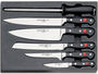 Set WUSTHOF CLASSIC 6 pezzi, coltelli da cucina e acciaino