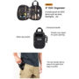 Magforce 8&quot; EDC Organizer - 500D W/P Black #A0273B02