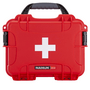 Nanuk 904 Case 904 empty – w/First Aid Logo - Red 904S-000RD-PA0-FSA01