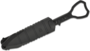 Halfbreed Blades Compact Clearance Knife Gen-2 - Fixed Blade CCK-01 Gen-2 BLK -