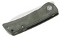 Petrified Fish PFE05S Flavorist Satin K110 Green Micarta PFE05SGRMS