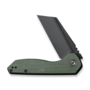 CIVIVI ExOne Green Canvas Micarta HandleBlack Stonewashed Nitro-V BladeLiner L