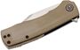 Petrified Fish PFP03 Victor Satin K110 khaki Micarta PFP03KMS