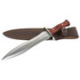 MUELA 266mm blade, full tang, coral pressed wood, stainless steel guard     PODENQUERO-26R