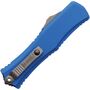 Microtech HERA II MINI S/E APOCALYPTIC PART SERRATE BLUE 1703M-11APBL