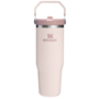 Stanley Termofľaša s integrovanou slamkou 890 mlThe IceFlow™ Flip Straw 2.0 Tumbler Rose Quartz