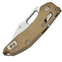 Microtech STITCH RAM LOK S/E STONEWASH FULL SERRATE FLUTED G-10 TAN 169RL-12FLGT