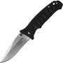 BLACK FOX couteau tactique DROP POINT LAME 440C MANCHE NOIR CAOUTCHOUC NYLON BF-114